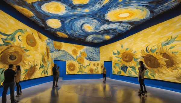 L’expérience immersive des œuvres de Van Gogh