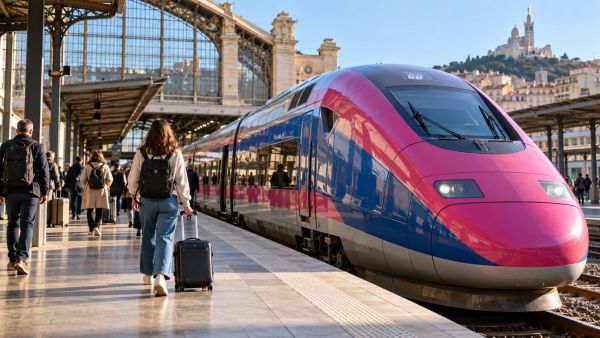 Réserver un billet pas cher Paris Marseille en OUIGO