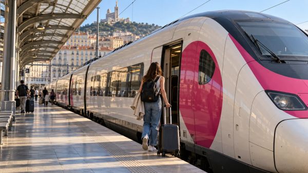 Réserver un train Ouigo Paris Marseille pas cher et rapide